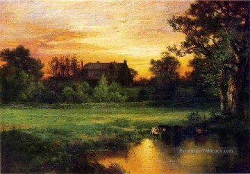 Easthampton paysage Thomas Moran Peinture à l'huile